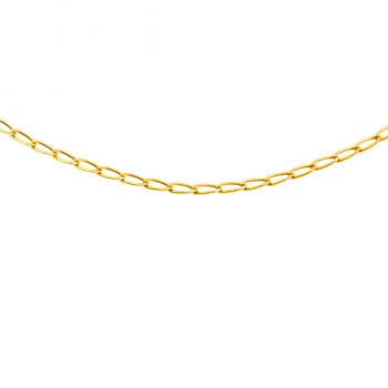 9ct gold 1.1g 18 inch curb Chain